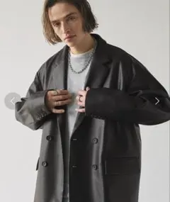 EMMA CLOTHES オーバーサイズダブルブレストテーラードジャケット