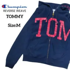 チャンピオン×トミー/リバースウィーブ パーカー/Size:M/匿名配送