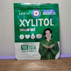 【日本未発売】LOTTE XYLITOL キャンディ Jung Kook 空袋