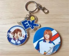 テニミュ ミュージカルテニスの王子様 缶バッチキーホルダー　定本楓馬