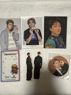 FANTASTICS瀬口黎弥　フォトカ、フレークシール、バッジセット