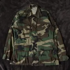 U.S.ARMY B.D.U. JACKET WOODLAND CAMO