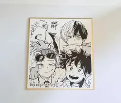 ヒロアカ 映画特典色紙