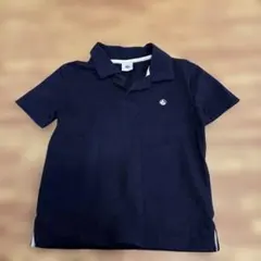 PETIT BATEAU ネイビー ポロシャツ 116cmのサムネイル