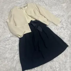入学卒業　ジャケット&ワンピースセット　13号