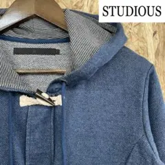 状態◎ STUDIOUS ステュディオス ダッフルパーカー トグルボタン S相当