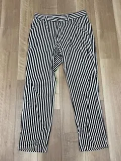 ユナイテッドアローズ　ストライプ　ペインター　パンツ　32 B&Y