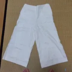 DES PRÉS ワイドパンツ ホワイト