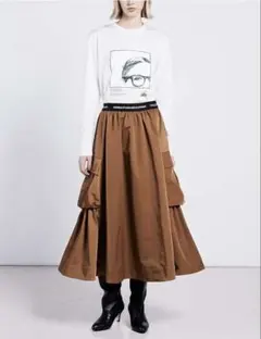 DOUBLE STANDARD CLOTHING フレアスカート 新品タグ付き