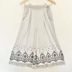 axes femme ガウチョパンツ　クラシカルプリント　クラロリ　Y2K