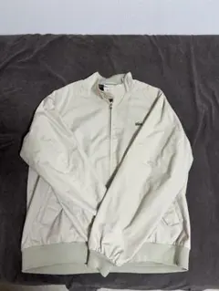 LACOSTE ベージュ ジップアップジャケット