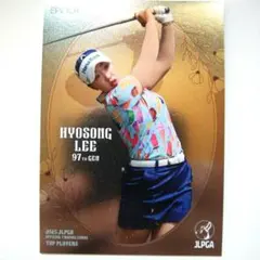 イ ヒョソン 2025JLPGA TOP PLAYERS レギュラーカード