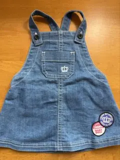 BABYDOLL デニム ジャンパースカート　80のサムネイル