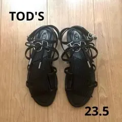 TOD'S サンダル チェーン ブラック 37 - メルカリ
