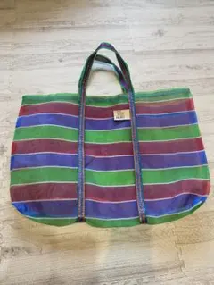 台湾　漁師網トートバッグ