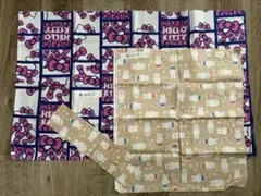 ミッフィー ハローキティ 生地 はぎれ