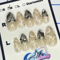 韓国ネイル 月ネイル y2k ワンホン キラキラネイル 透明感ネイル うるツヤ