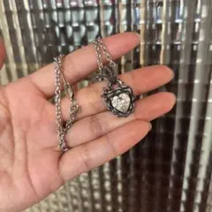 BLESS 925シルバー ローズモチーフ ネックレス メンズ レディース