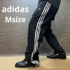 adidas ブラック ジョガーパンツ 3本ライン　シャカパン　Y2K
