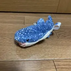 ジンベエザメ ぬいぐるみ キーホルダー付き 約15cm