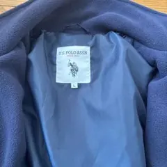 U.S. POLO ASSN. ネイビー フリースジャケット L