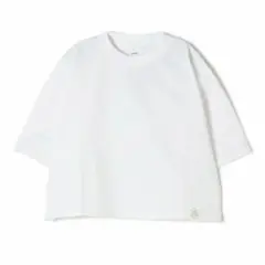 HYKE ハイク　CROPPED SHORT-SLV TEE クロップドTシャツのサムネイル