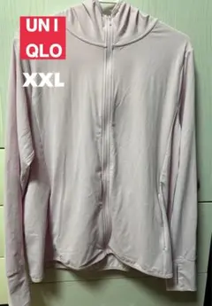 UNIQLO エアリズムUVカットメッシュパーカ（長袖）　XXL PINK