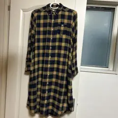 スタディオクリップ STUDIOCLIP ネル素材 シャツワンピース M