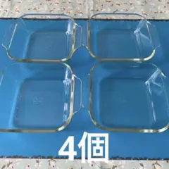 iwaki 耐熱ガラス 正方形　4個セットのサムネイル