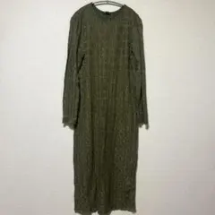 zara ニットワンピース　ドレス