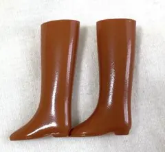 復刻初代リカちゃん【pb'-factory】ブーツ　ブラウン　茶色　アースカラー