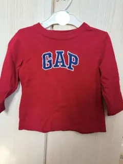 babyGap 赤 長袖Tシャツ 90サイズ