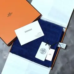 【新品未使用タグ付き】HERMES タオル ハンカチ カレ ステアーズ H柄のサムネイル