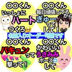 カンペうちわ ファンサうちわ 4枚セット