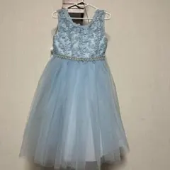 マザウェイズ　水色ドレス130センチ