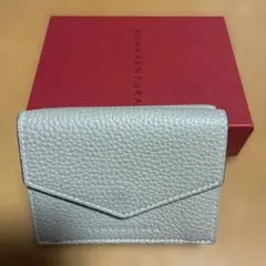 新品 BONAVENTURA スモールウォレット 限定色マーレブルー×グレージュ
