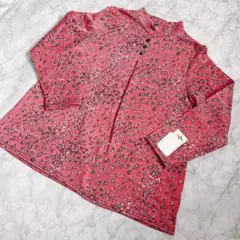 裏起毛トップス ニットソー カットソー レディース M～L