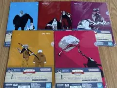 ONE PIECE クリアファイル 5枚セット