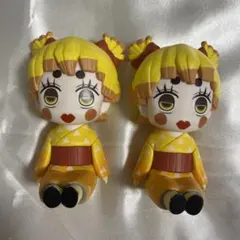 鬼滅の刃　ぽてっとフィギュア　我妻善逸　善子　2体セット