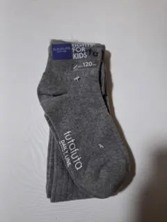 futafuta キッズタイツ グレー 120cm