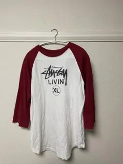 超希少 stussy ラグランt