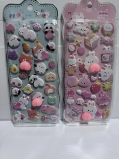 ぷにぷにおしりシール もちもちシール マシュマロシール 3Dシール