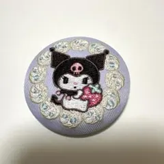 Biscuit4 サンリオ クロミ 刺繍 缶バッジ