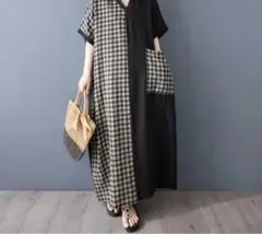 ギンガムチェック 切り替え