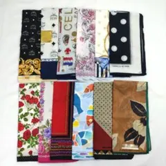 ブランド ハンカチ 12枚 セット MCM セリーヌ フェンディ 他