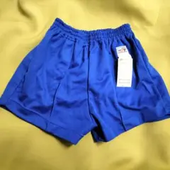 ST school tiger 短パン S ブルー 男女兼 ショートパンツ 現状