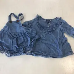 女の子服2点セット　70サイズ