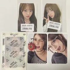 LESSERAFIM SPAGHETTI ウンチェ ラキドロ・封入トレカセット②