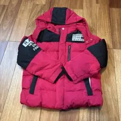 【新品】RAD CUSTOM 赤黒 中綿コート 140cm