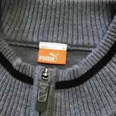 プーマゴルフ　フルジップセーター　M